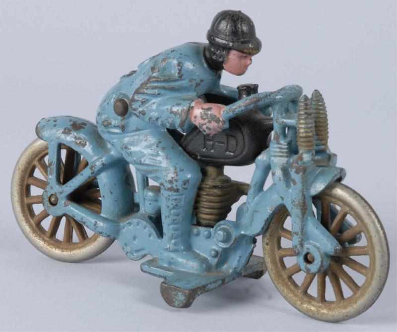 Appraisal: Cast Iron Hubley Harley Hill Climber Motorcycle Description American Medium