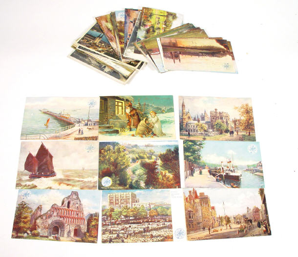 Appraisal: Large collection of mainly topographical colour postcards many from the