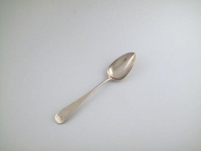 Appraisal: Alexander Stewart a silver Old English pattern tablespoon circa -