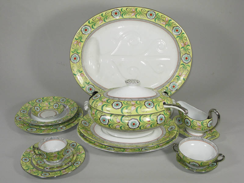 Appraisal: Wedgwood Lustre China Dinner Service ca s pcs including bouillon