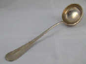 Appraisal: A continental silver Vienna assay soup ladle wt gm