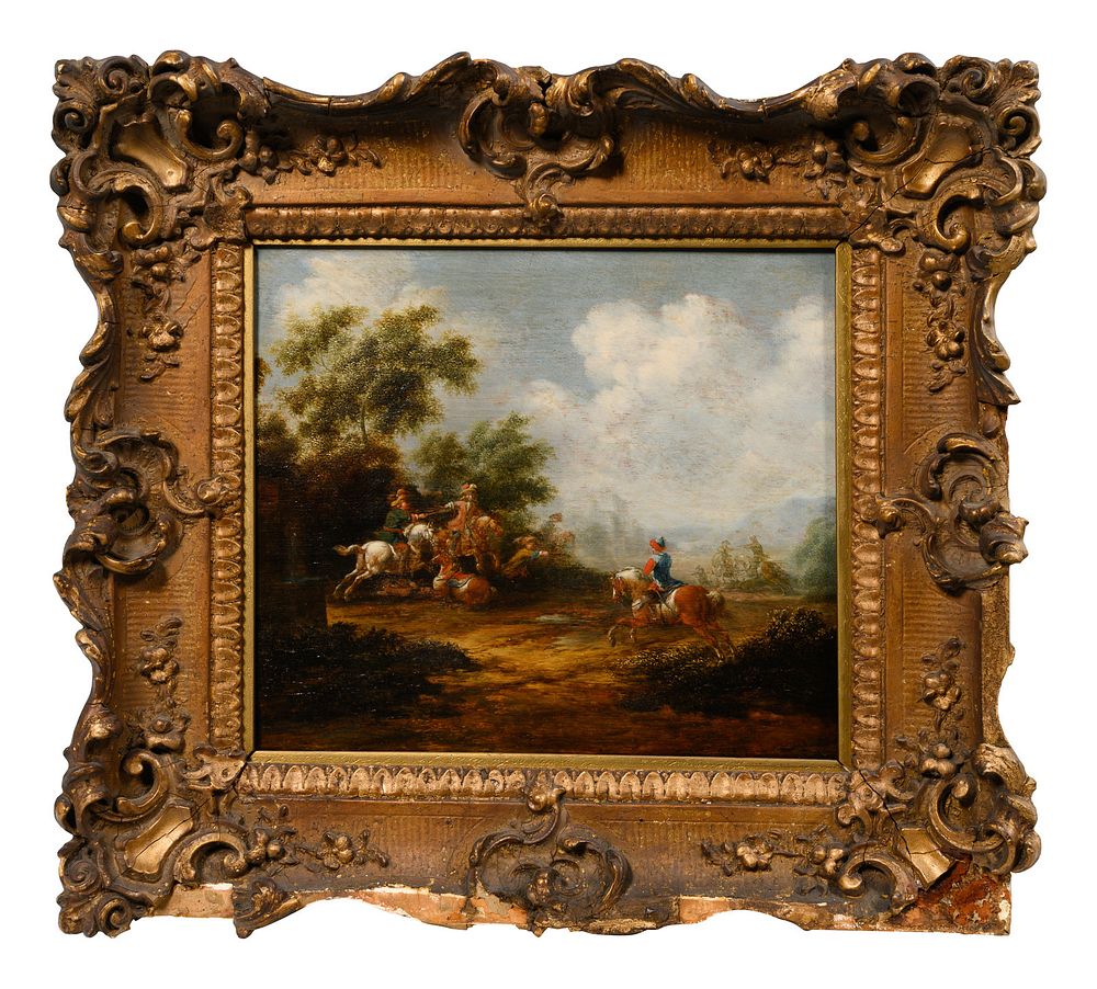 Appraisal: Attributed to Georg Philipp Rugendas I German - Attributed to