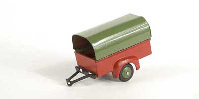 Appraisal: French Dinky - No T Single Axle Covered Trailer -