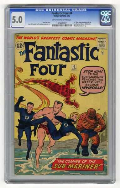 Appraisal: Fantastic Four CGC Marvel Comics Click for full description