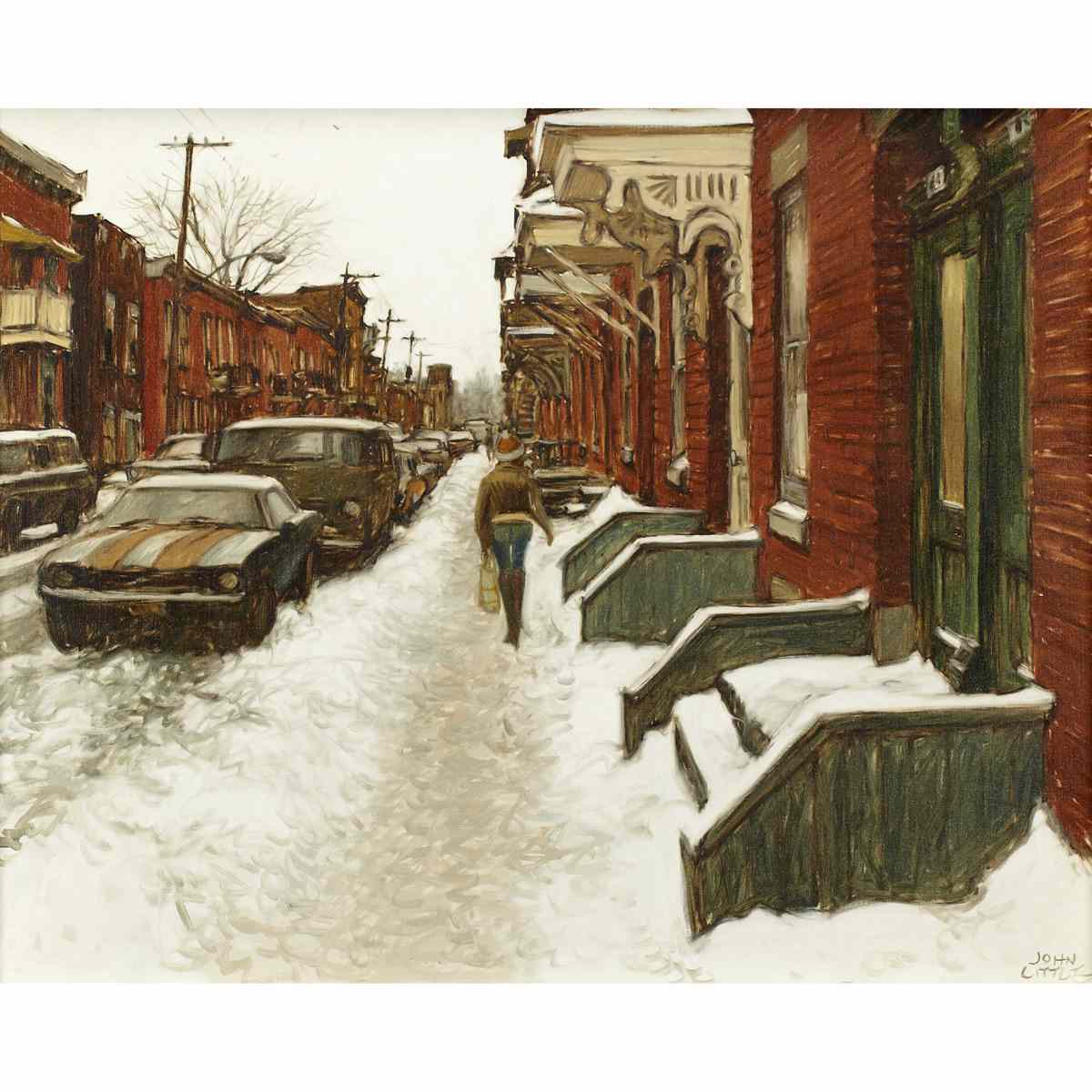 Appraisal: JOHN GEOFFREY CARUTHERS LITTLE R C A HIVER - RUE