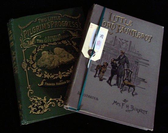 Appraisal: Burnett Mrs F H Little Lord Fauntleroy and Two Little