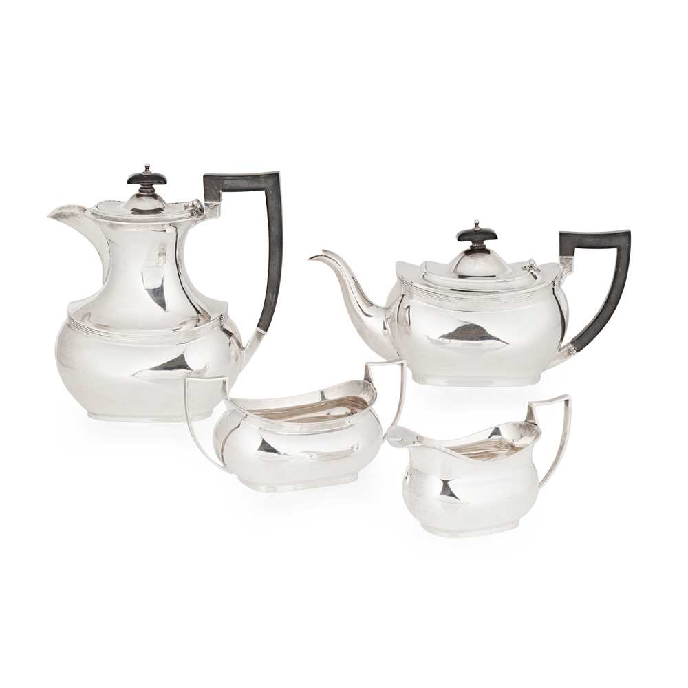 Appraisal: A S FOUR-PIECE TEA SERVICE M M Henderson Ltd of