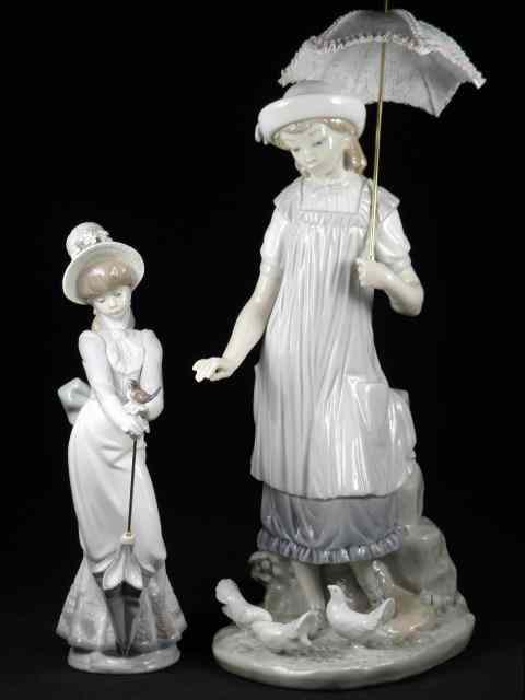 Appraisal: Lot of two Lladro Spanish figurines Includes ''Susan and the