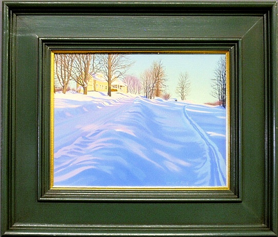 Appraisal: - Kolb Kathleen American Vermont b oil on board painting