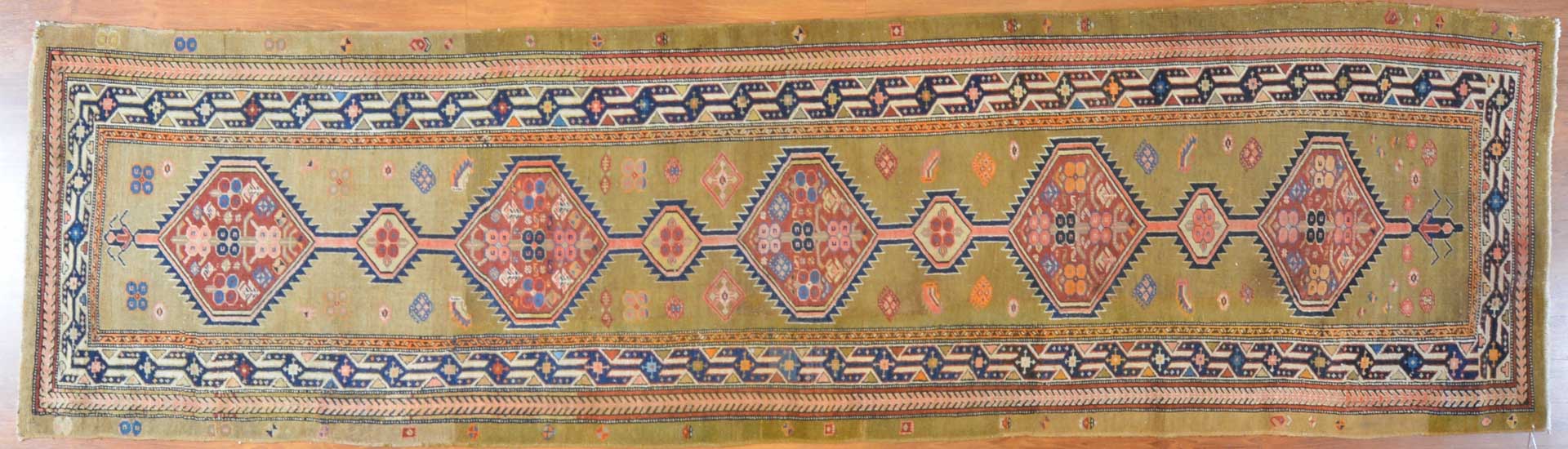 Appraisal: Antique Serab runner approx x Persia circa Condition Slight wear