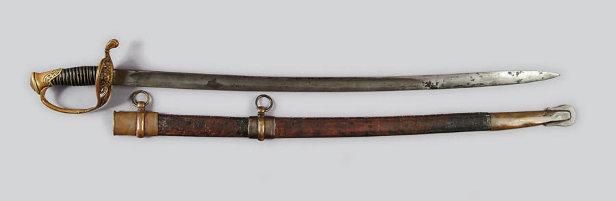 Appraisal: CONFEDERATE STAFF OFFICERS SWORD Made by Boyle Gamble of Richmond