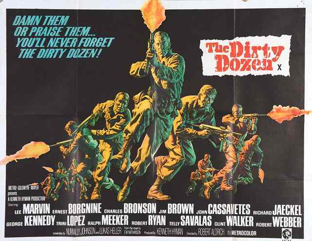 Appraisal: THE DIRTY DOZEN MGM war starring Charles Bronson and Lee