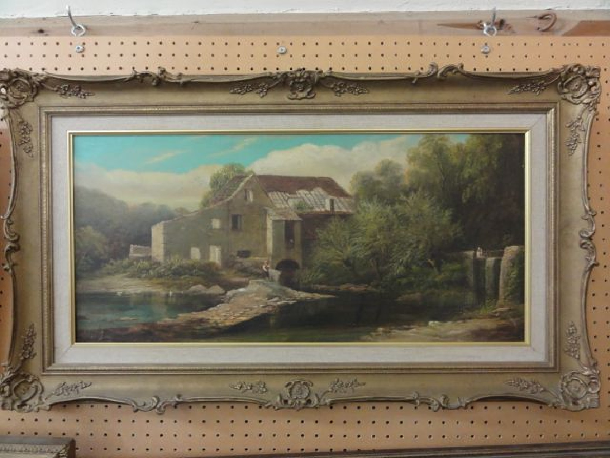 Appraisal: A late th century oil painting on canvas by Henry