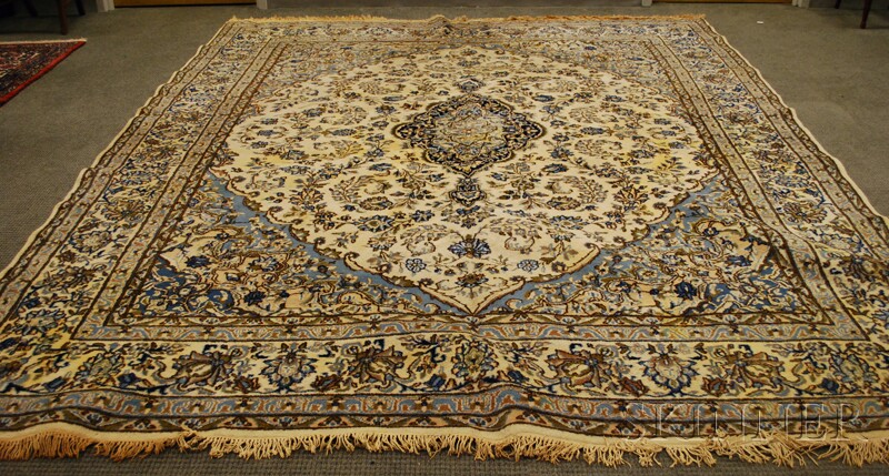 Appraisal: Indo-Persian Carpet th century ft in x ft