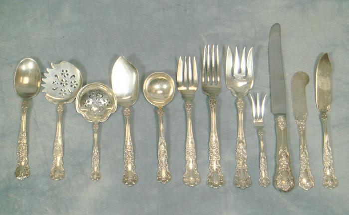 Appraisal: pcs Gorham Buttercup sterling silver flatware c o each HH