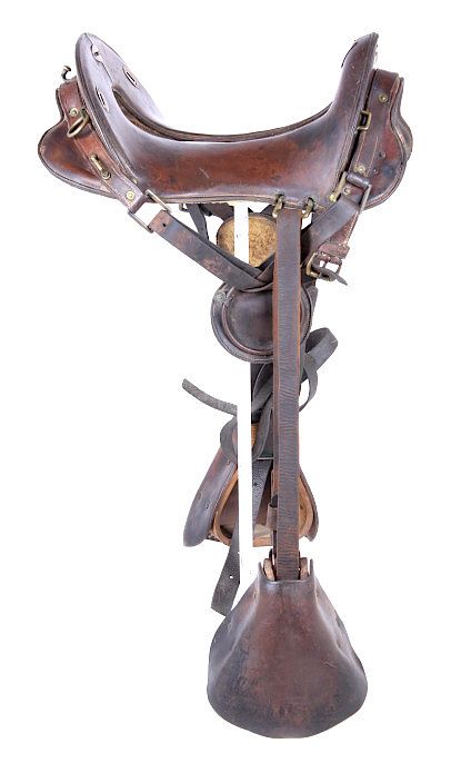 Appraisal: McClellan M U S Military Cavalry Saddle Featured in this