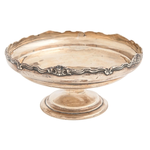 Appraisal: A George V silver fruit stand cm diam by Adie