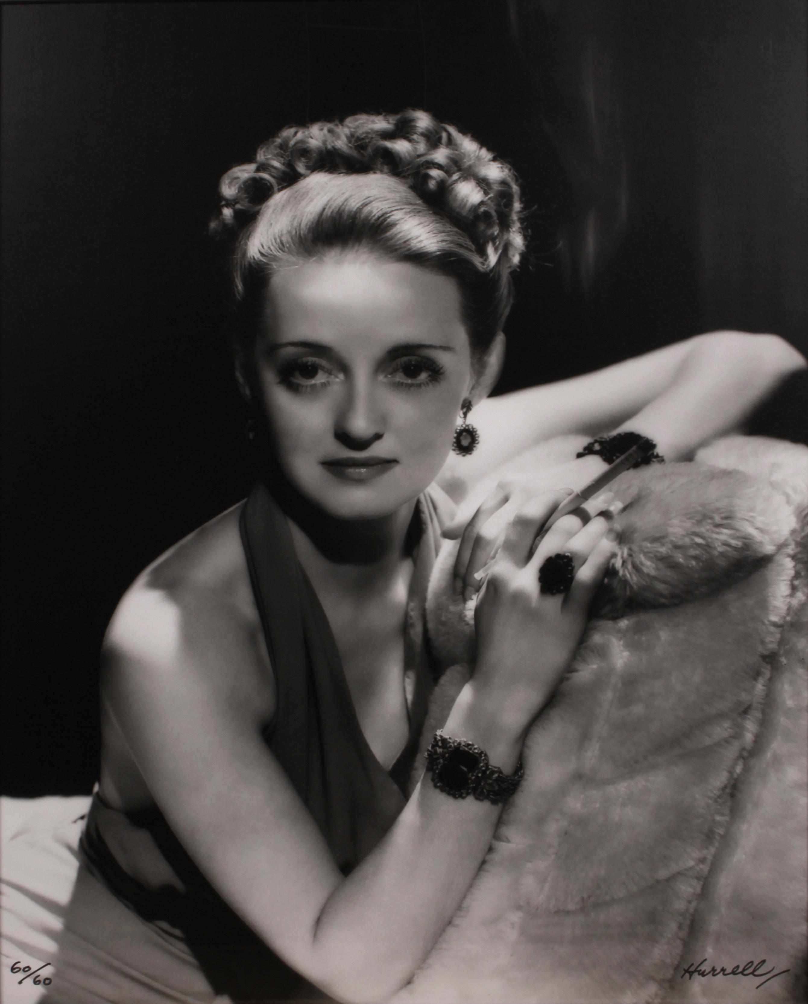 Appraisal: George Hurrell American - Bette Davis Posing for YOU Magazine