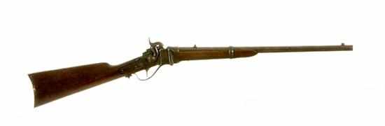 Appraisal: Sharps New Model breechloading percussion Civil War saddle ring carbine