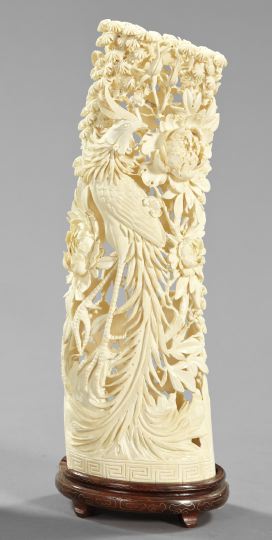 Appraisal: Large Japanese Carved Ivory Group Meiji period - the elaborately