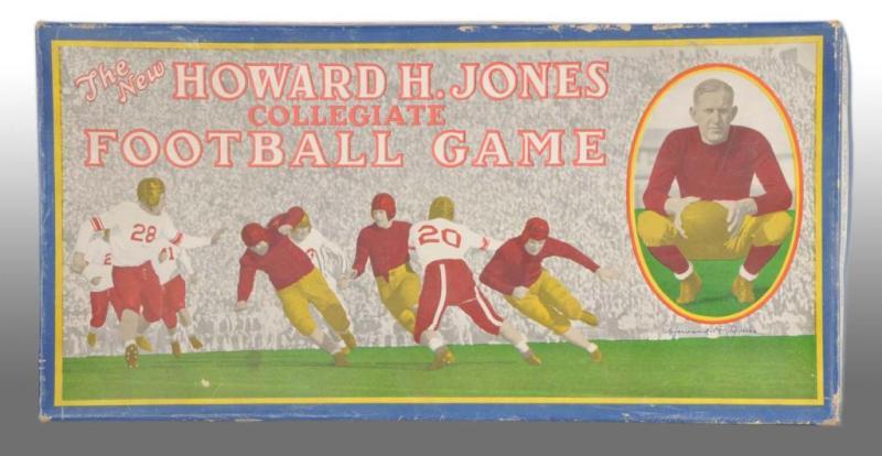 Appraisal: Howard Jones Football Game Description Circa Made by Sterling Paper