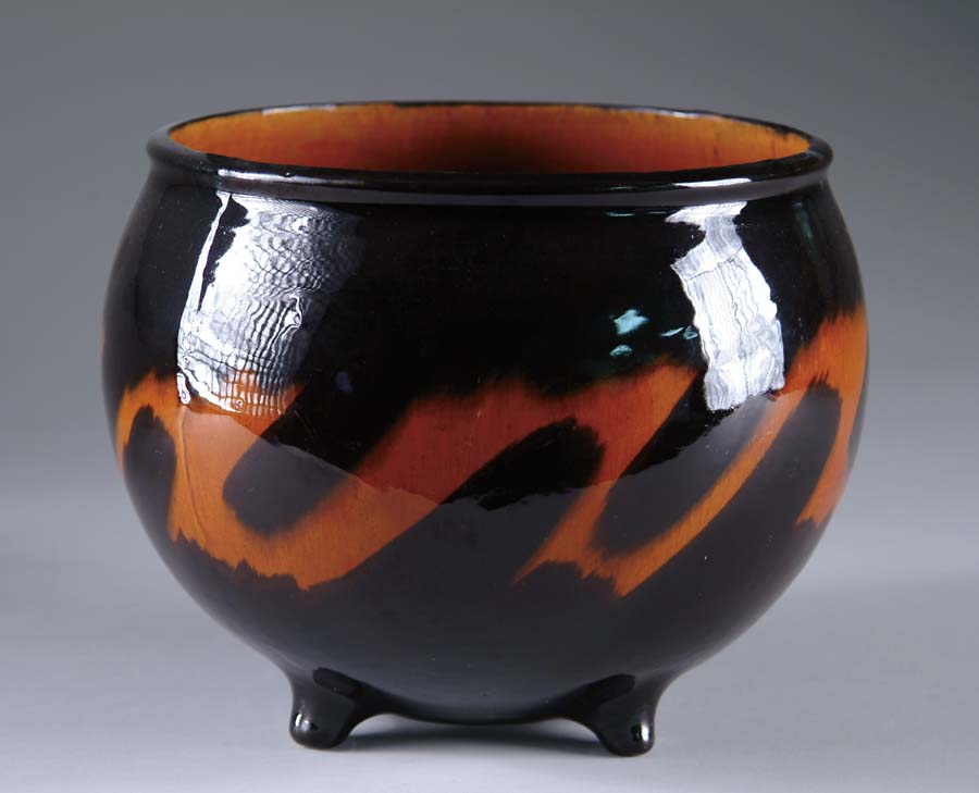 Appraisal: ART POTTERY JARDINI RE Attributed to McCoy Brown jardini re