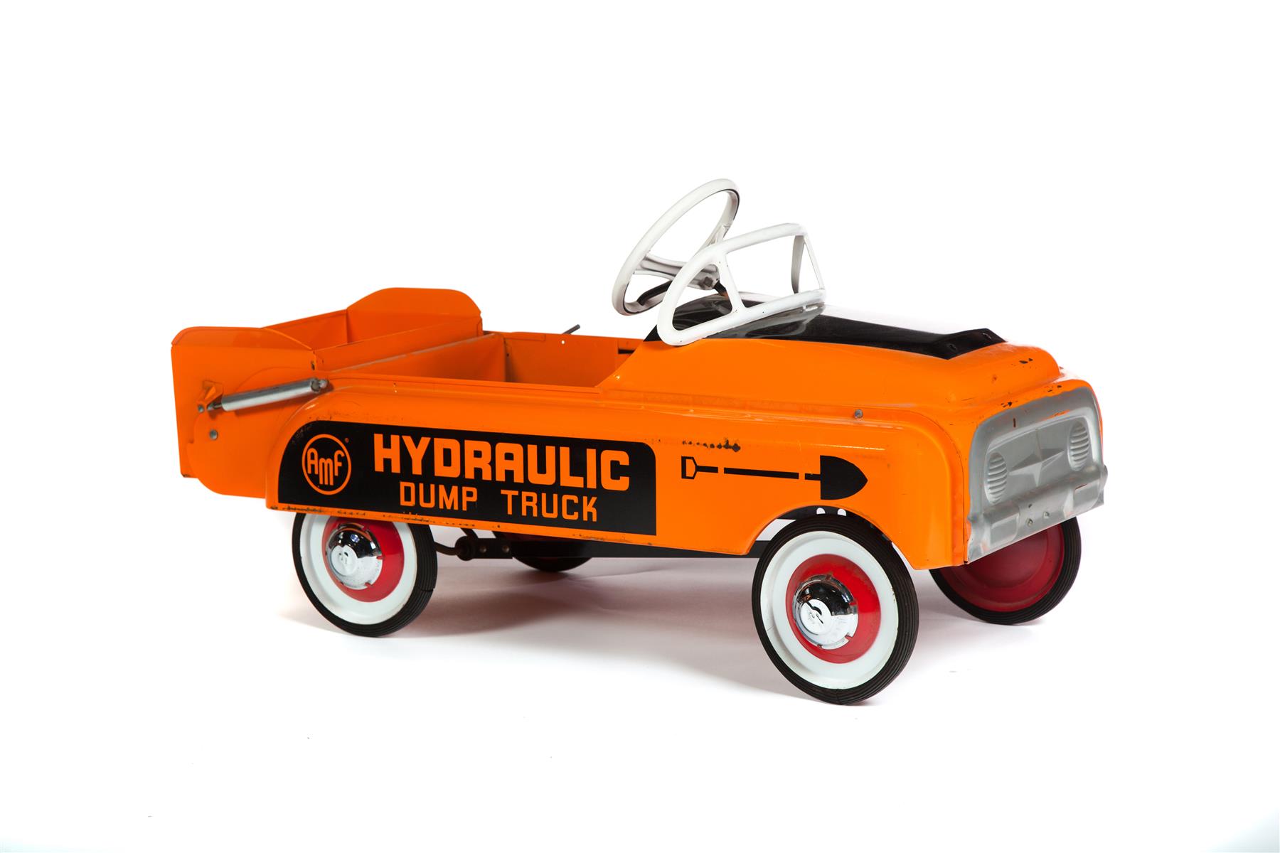 Appraisal: AMERICAN HYDRAULIC DUMP TRUCK PEDAL CAR Third quarter- th century