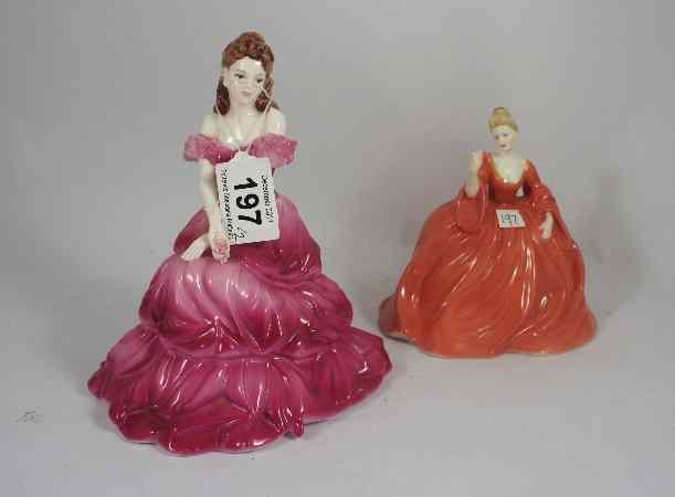 Appraisal: Coalport Figures Mary and Natalie from the Collingwood Collection