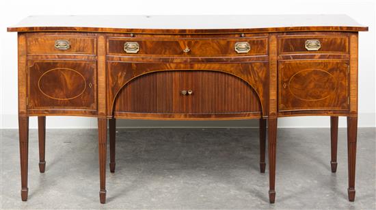 Appraisal: Sale Lot A Federal Style Mahogany Sideboard mid to late