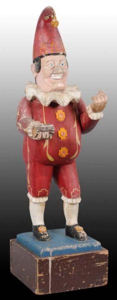 Appraisal: Punch Wooden Cigar Indian Figure Description Circa Paint chipping Solid