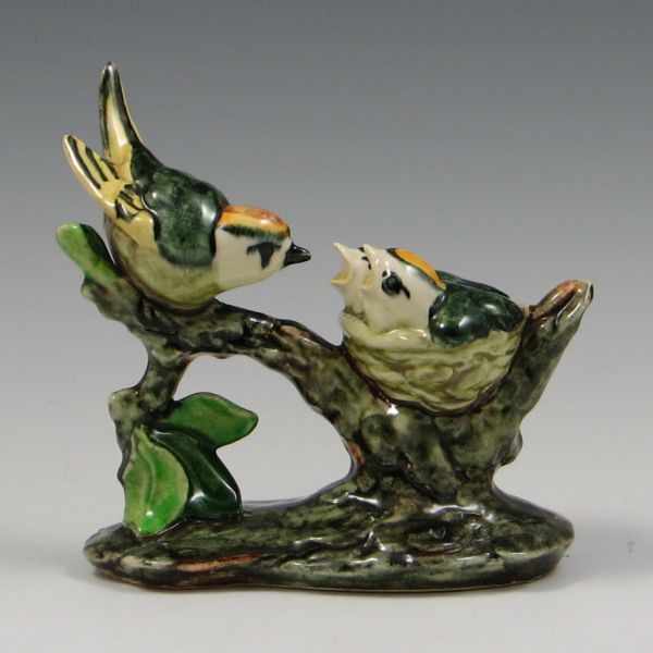 Appraisal: Stangl Kinglet Family Figurine marked with Stangl Pottery Bird black