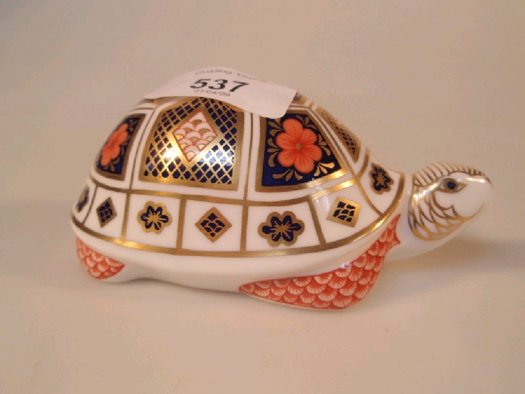 Appraisal: Royal Crown Derby paperweight - Tortoise