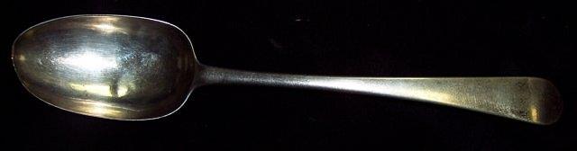 Appraisal: A George III Irish provincial table spoon old English pattern