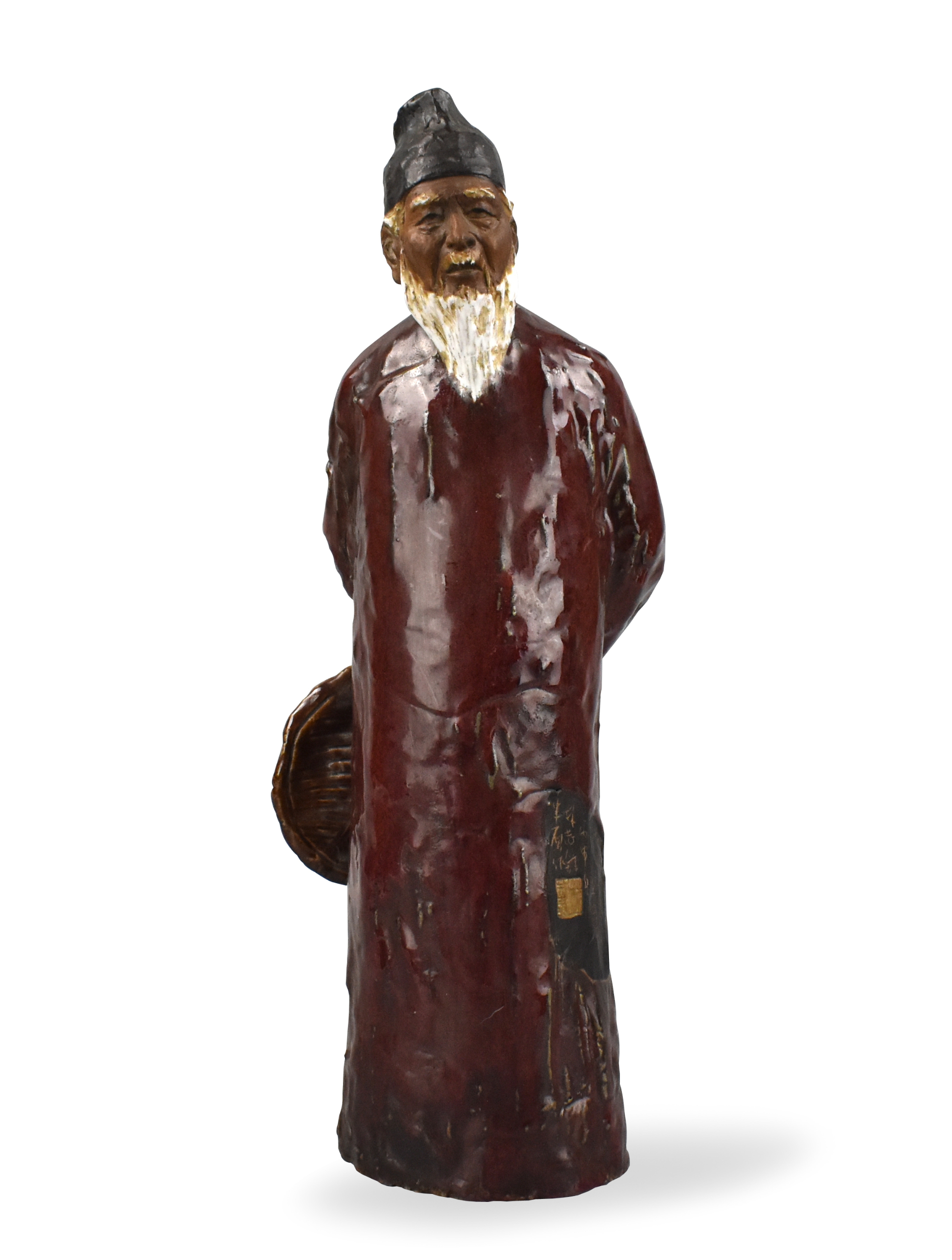 Appraisal: A Chinese Republic Period Shiwan ware figure of Qibaishi Tall