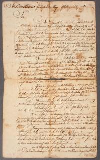 Appraisal: ORIGINAL GEORGE WASHINGTON SIGNED LETTER A GEORGE WASHINGTON SIGNED LETTER