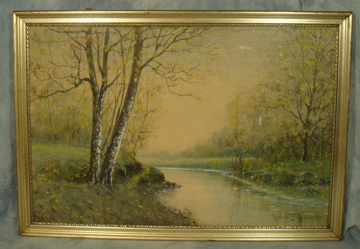 Appraisal: Raphael Sensemann American NJ - w c gouache x Spring