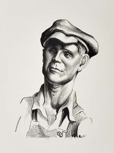 Appraisal: THOMAS HART BENTON Group of lithographs from The Grapes of