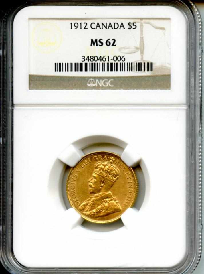 Appraisal: Canada MS NGC Well detailed with slightly muted luster and