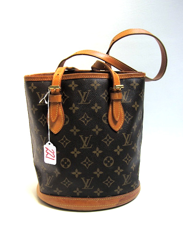 Appraisal: LOUIS VUITTON MONOGRAM BUCKET PM HAND BAG with adjustable leather