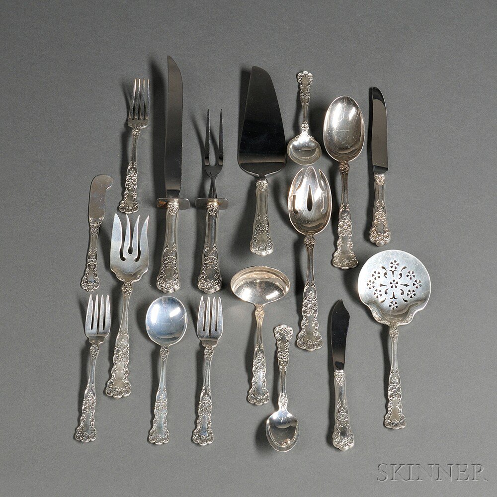 Appraisal: Gorham Buttercup Pattern Sterling Silver Flatware Service Providence Rhode Island