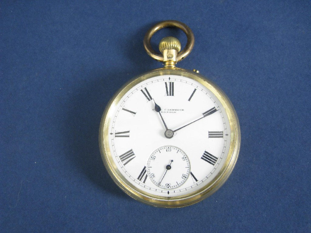 Appraisal: A Victorian ct gold cased Pocket Watch by John Cashmore