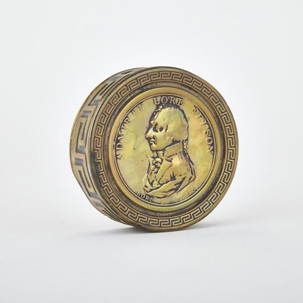 Appraisal: Conquests of Admiral Lord Nelson Snuff Box early th century