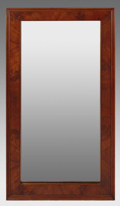 Appraisal: th C OGEE FRAMED MIRROR SIGNED WILLIAM HOFFMAN Hand written