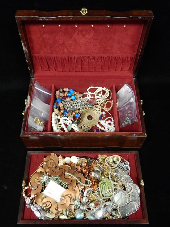 Appraisal: Costume jewelry Mexican Southwestern jewelry including sterling Mayan calendar form