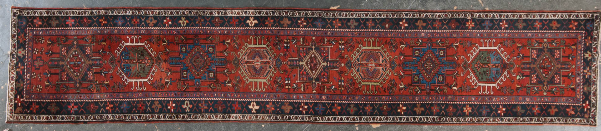 Appraisal: Antique Karaja runner approx x Persia circa