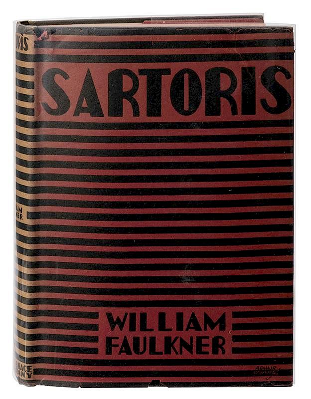 Appraisal: Sartoris Faulkner William Sartoris New York Harcourt Brace and Company