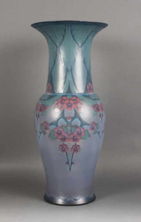 Appraisal: Rookwood vellum glazed art pottery vase by Sarah Sax large