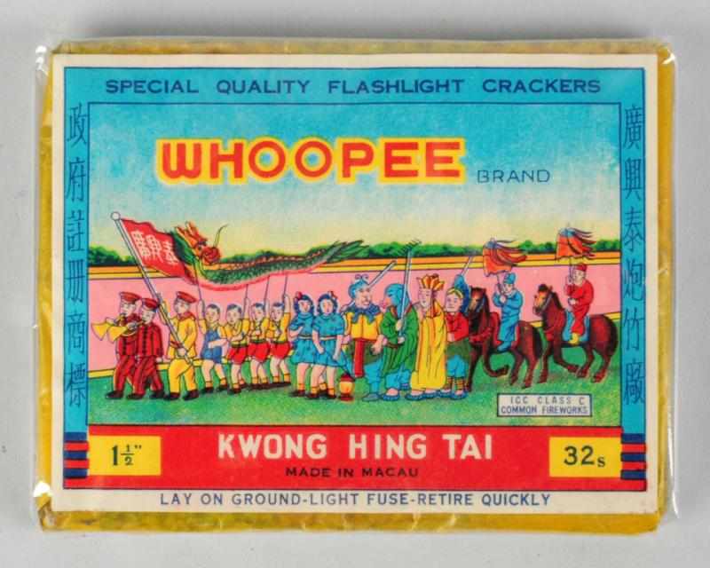 Appraisal: Whoopee -Pack Firecrackers Class Manufactured by Kwong Hing Tai Condition