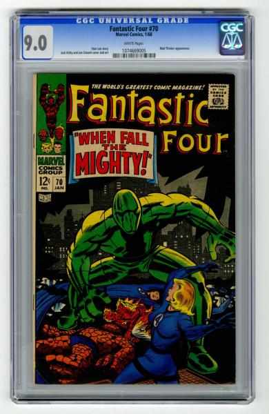 Appraisal: Fantastic Four CGC Marvel Comics Click for full description