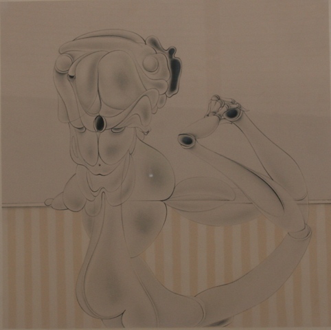 Appraisal: Hans Bellmer - Untitled lithograph signed lower right 'Hans Bellmer